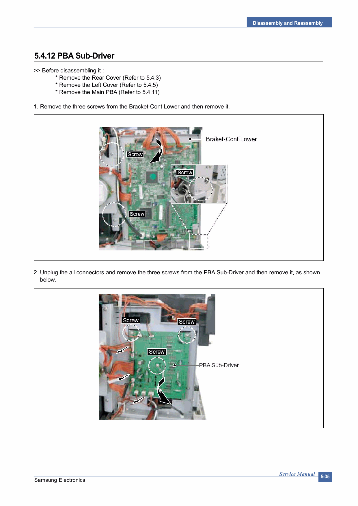 Samsung Color-Laser-Printer CLP-650 650N Parts and Service Manual-4